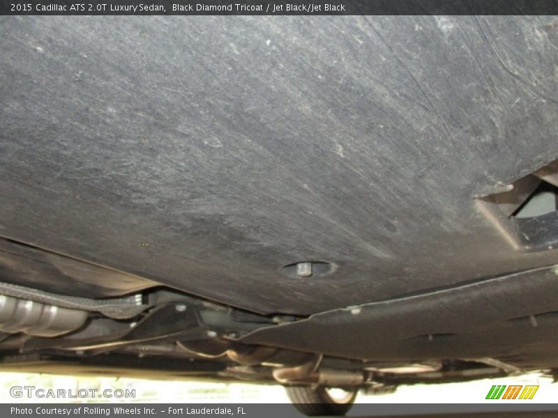 Black Diamond Tricoat / Jet Black/Jet Black 2015 Cadillac ATS 2.0T Luxury Sedan