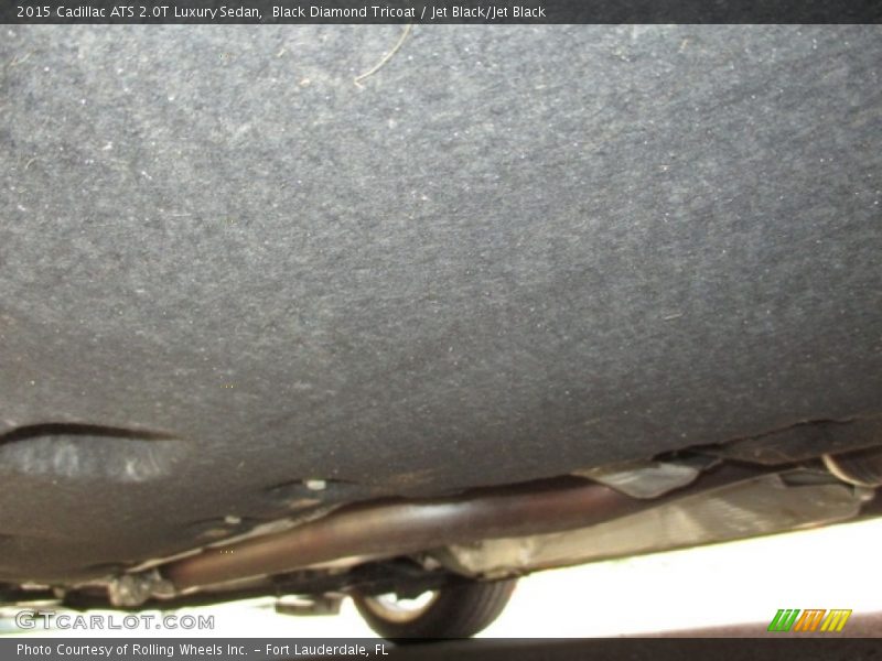 Black Diamond Tricoat / Jet Black/Jet Black 2015 Cadillac ATS 2.0T Luxury Sedan