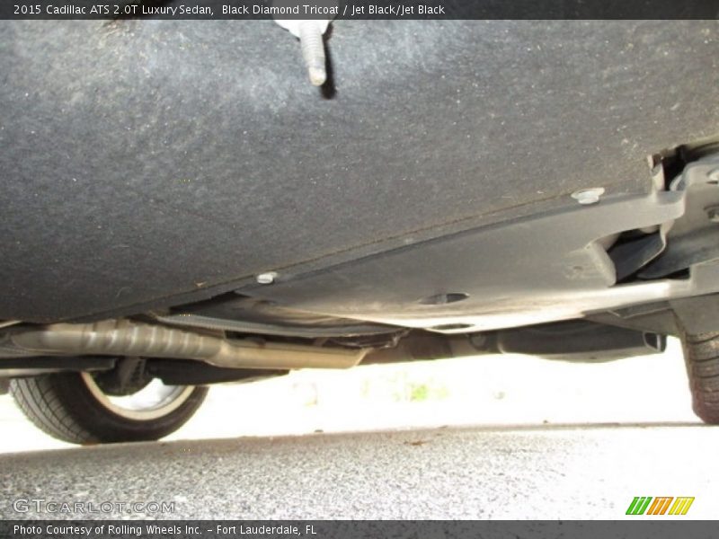 Black Diamond Tricoat / Jet Black/Jet Black 2015 Cadillac ATS 2.0T Luxury Sedan