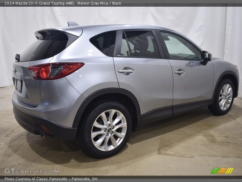 Meteor Gray Mica / Black 2014 Mazda CX-5 Grand Touring AWD