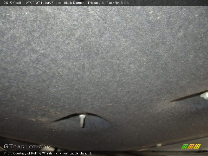 Black Diamond Tricoat / Jet Black/Jet Black 2015 Cadillac ATS 2.0T Luxury Sedan