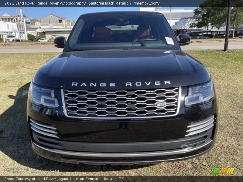 Santorini Black Metallic / Pimento/Ebony 2021 Land Rover Range Rover Autobiography