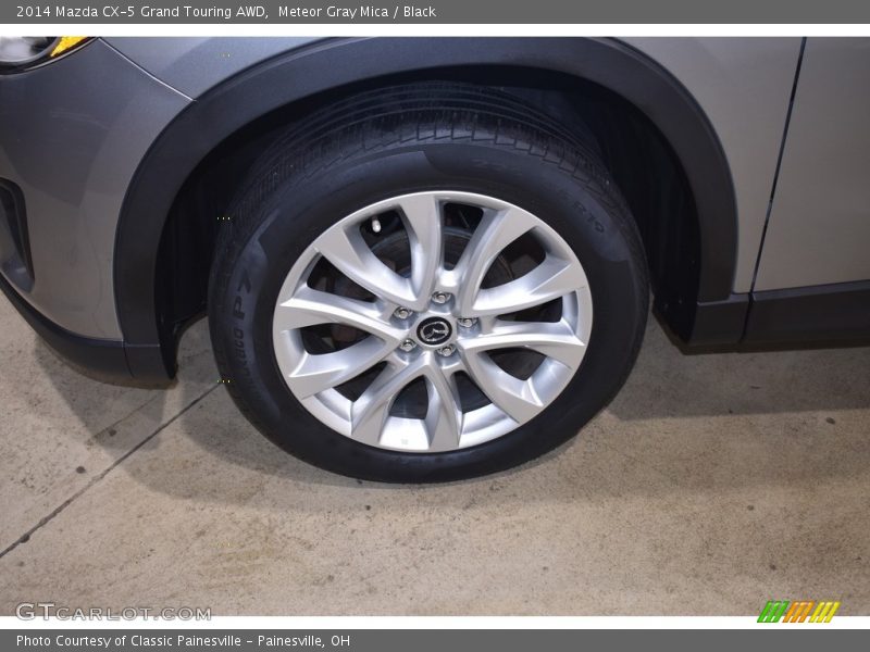 Meteor Gray Mica / Black 2014 Mazda CX-5 Grand Touring AWD