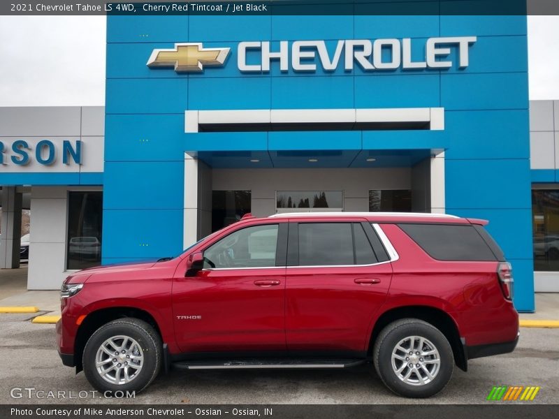  2021 Tahoe LS 4WD Cherry Red Tintcoat