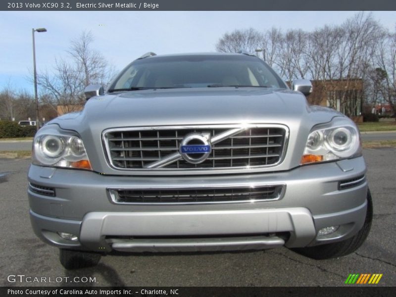 Electric Silver Metallic / Beige 2013 Volvo XC90 3.2