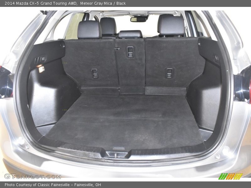 Meteor Gray Mica / Black 2014 Mazda CX-5 Grand Touring AWD