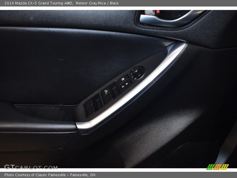 Meteor Gray Mica / Black 2014 Mazda CX-5 Grand Touring AWD