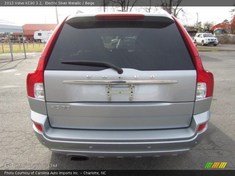 Electric Silver Metallic / Beige 2013 Volvo XC90 3.2