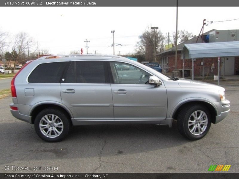 Electric Silver Metallic / Beige 2013 Volvo XC90 3.2