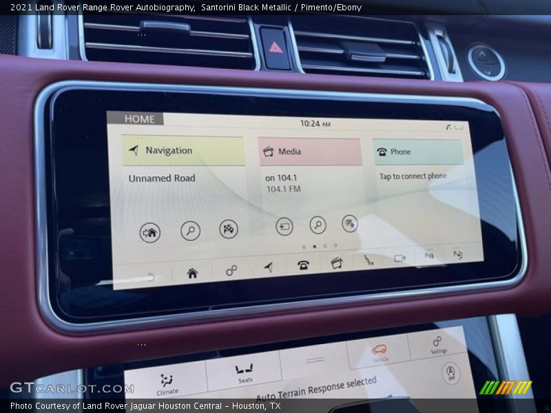 Santorini Black Metallic / Pimento/Ebony 2021 Land Rover Range Rover Autobiography
