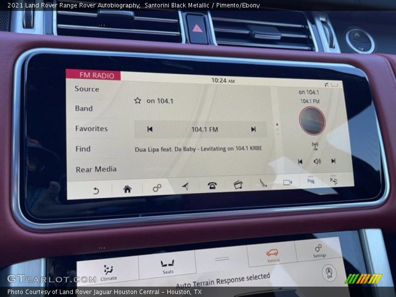 Santorini Black Metallic / Pimento/Ebony 2021 Land Rover Range Rover Autobiography