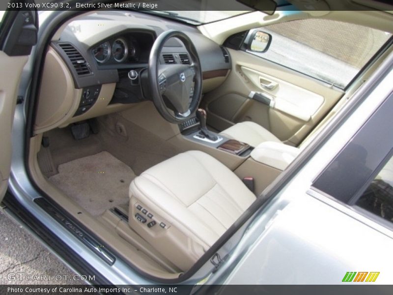 Electric Silver Metallic / Beige 2013 Volvo XC90 3.2