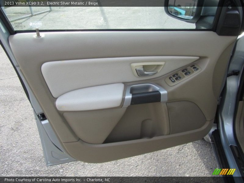 Electric Silver Metallic / Beige 2013 Volvo XC90 3.2