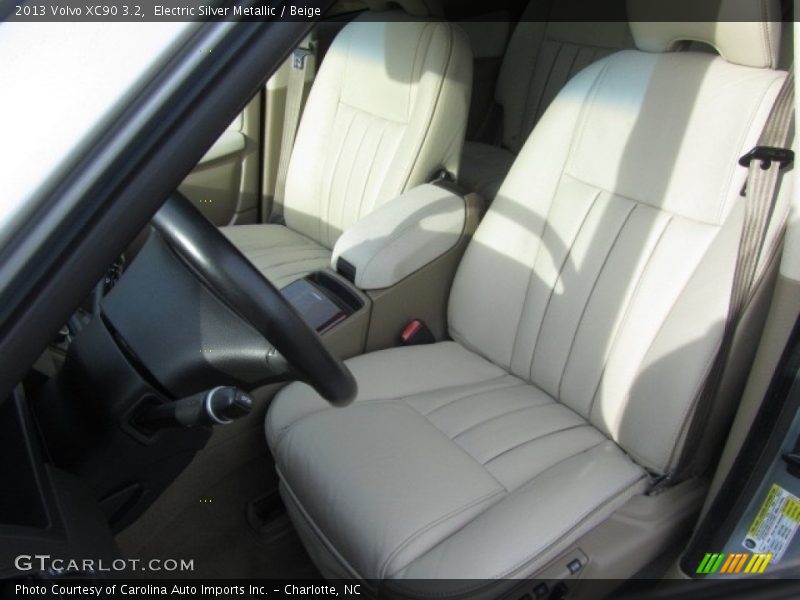 Electric Silver Metallic / Beige 2013 Volvo XC90 3.2