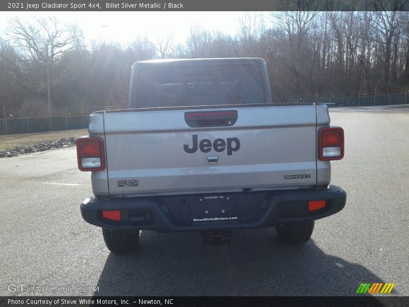 Billet Silver Metallic / Black 2021 Jeep Gladiator Sport 4x4