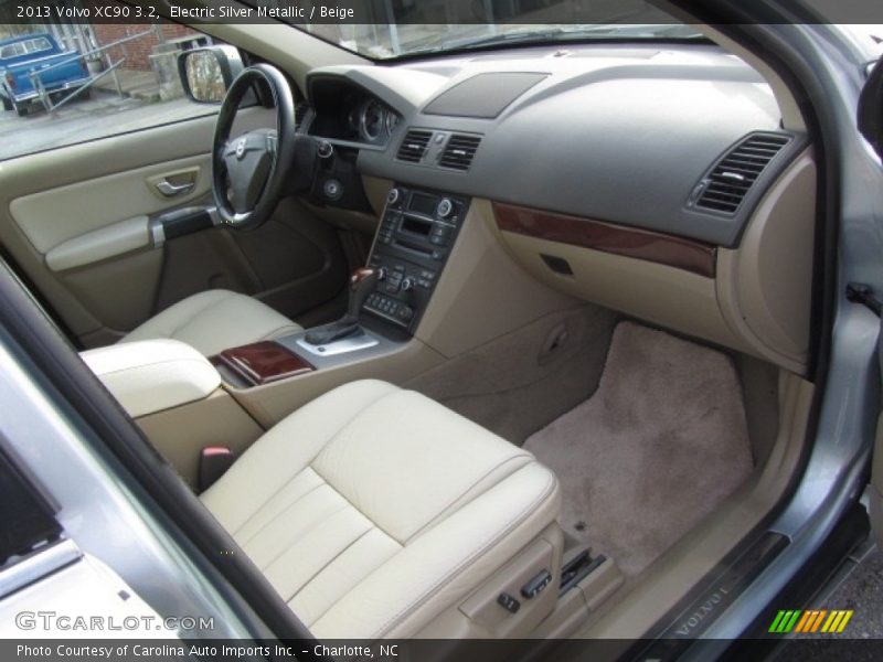 Electric Silver Metallic / Beige 2013 Volvo XC90 3.2