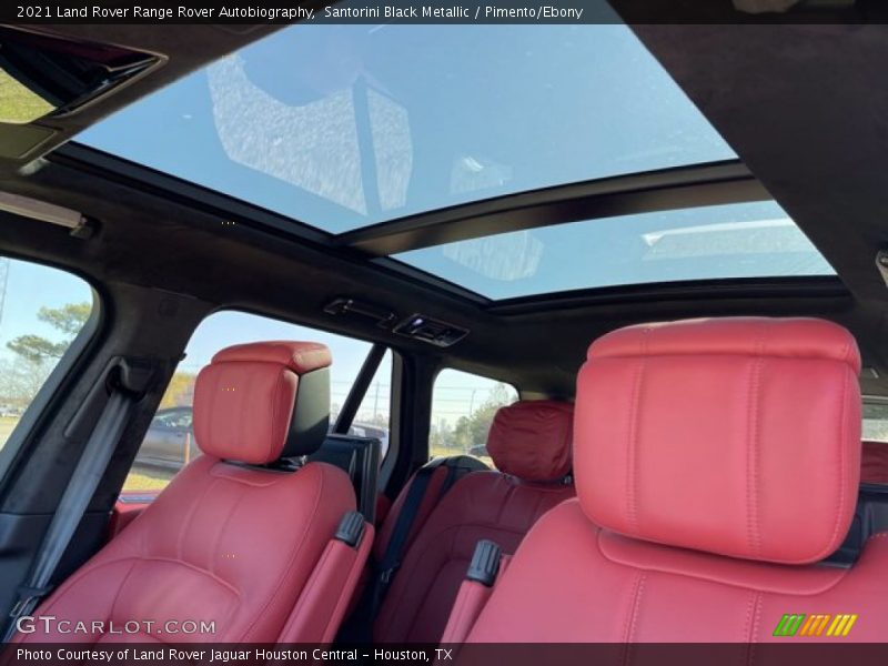 Santorini Black Metallic / Pimento/Ebony 2021 Land Rover Range Rover Autobiography