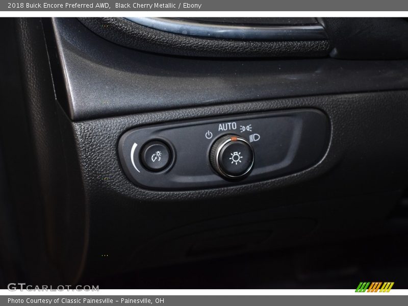 Black Cherry Metallic / Ebony 2018 Buick Encore Preferred AWD