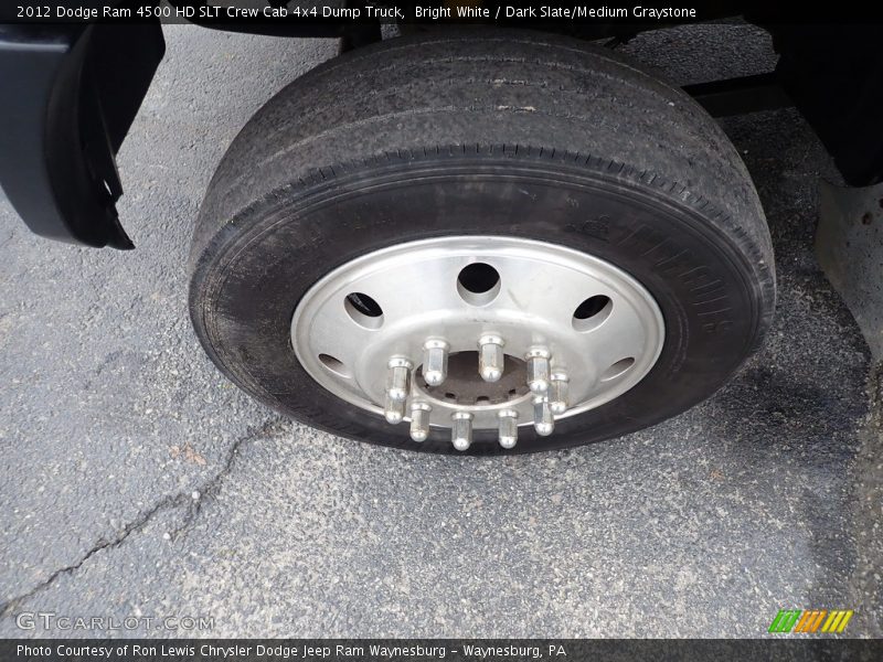 2012 Ram 4500 HD SLT Crew Cab 4x4 Dump Truck Wheel