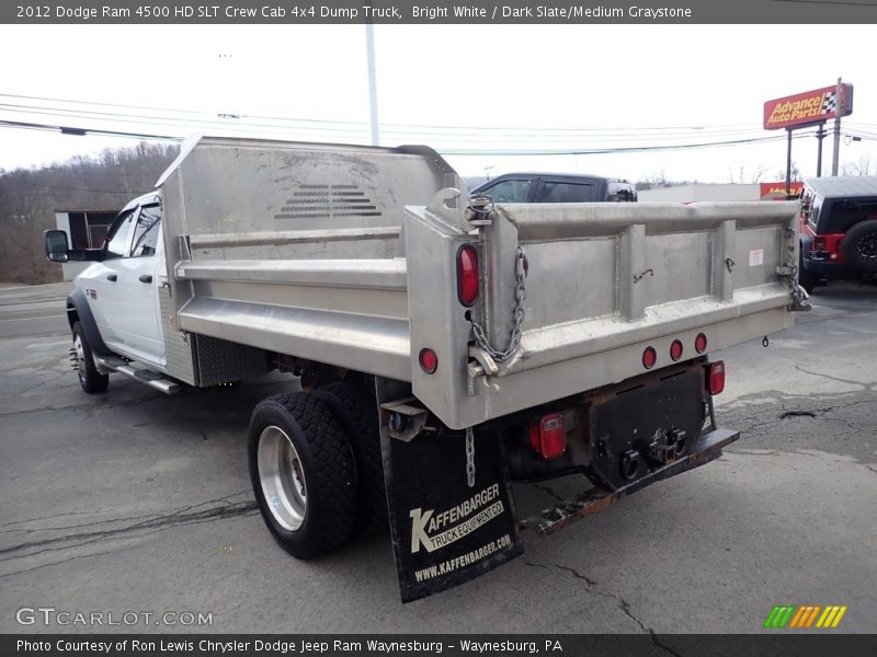  2012 Ram 4500 HD SLT Crew Cab 4x4 Dump Truck Bright White