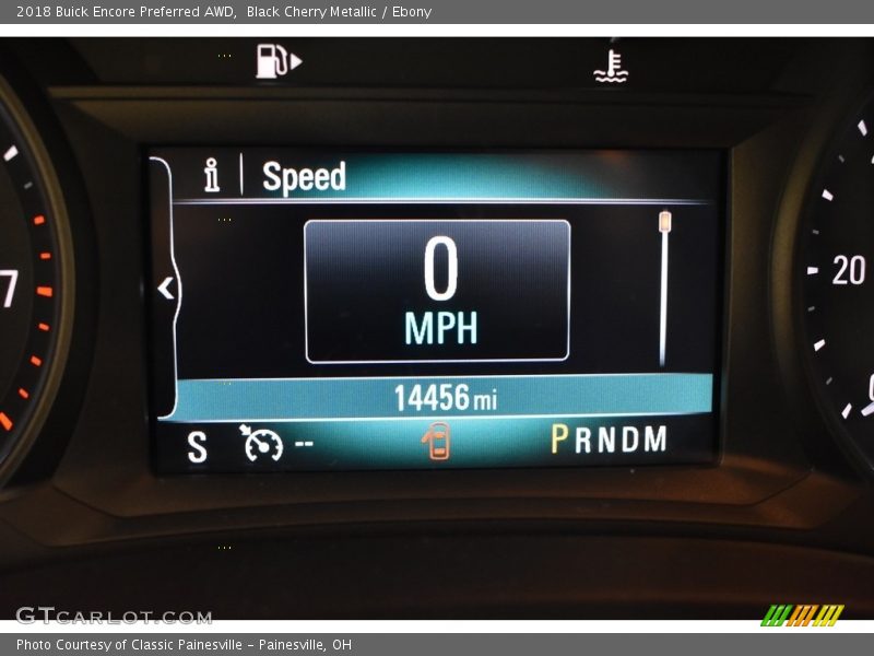 Black Cherry Metallic / Ebony 2018 Buick Encore Preferred AWD
