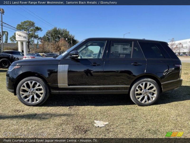 Santorini Black Metallic / Ebony/Ivory 2021 Land Rover Range Rover Westminster