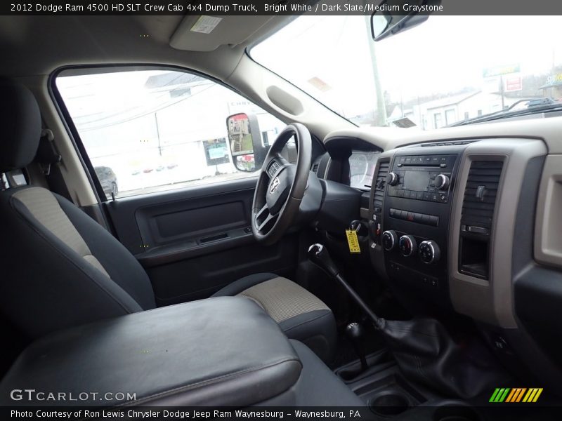 Dashboard of 2012 Ram 4500 HD SLT Crew Cab 4x4 Dump Truck