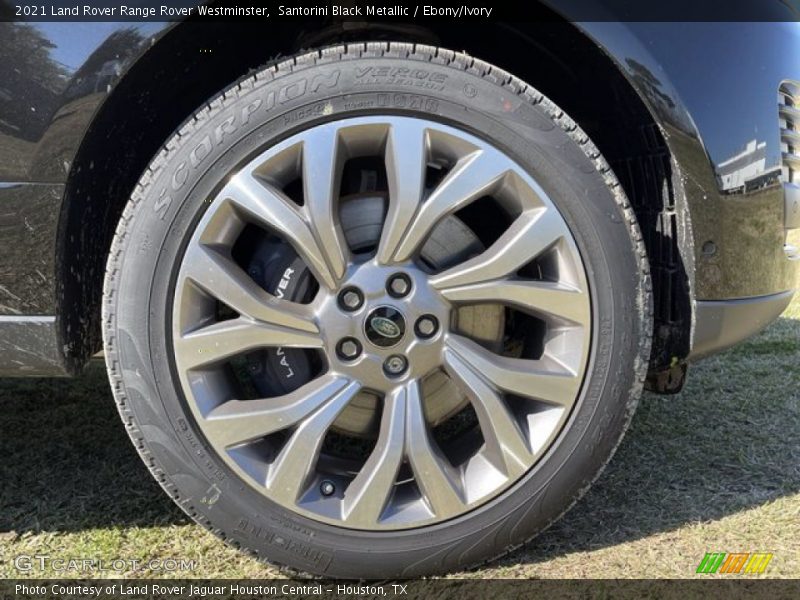 Santorini Black Metallic / Ebony/Ivory 2021 Land Rover Range Rover Westminster