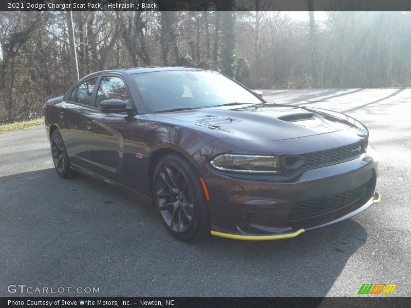Hellraisin / Black 2021 Dodge Charger Scat Pack