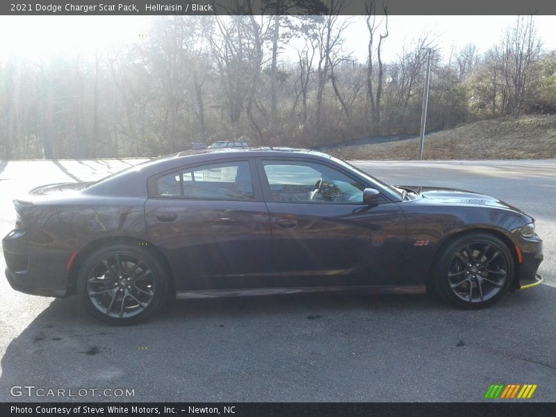 Hellraisin / Black 2021 Dodge Charger Scat Pack