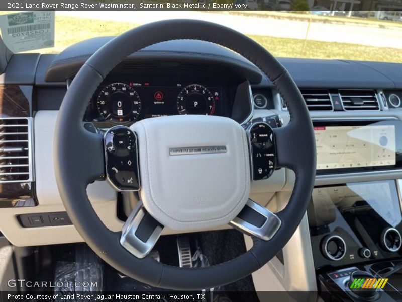 Santorini Black Metallic / Ebony/Ivory 2021 Land Rover Range Rover Westminster
