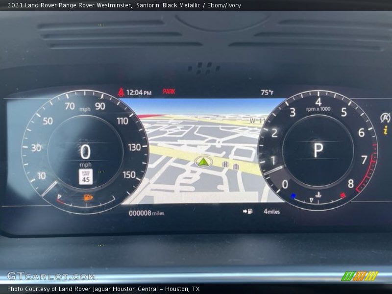 Santorini Black Metallic / Ebony/Ivory 2021 Land Rover Range Rover Westminster