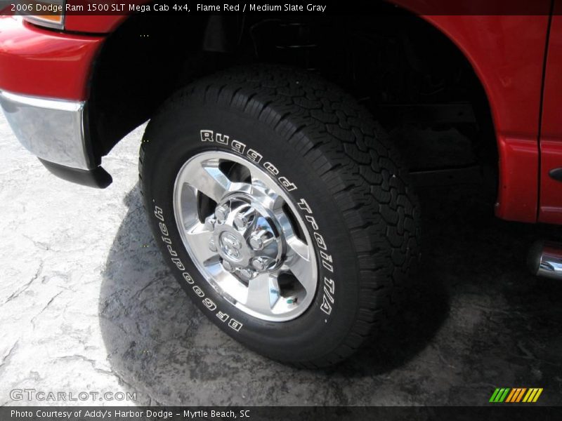 Flame Red / Medium Slate Gray 2006 Dodge Ram 1500 SLT Mega Cab 4x4