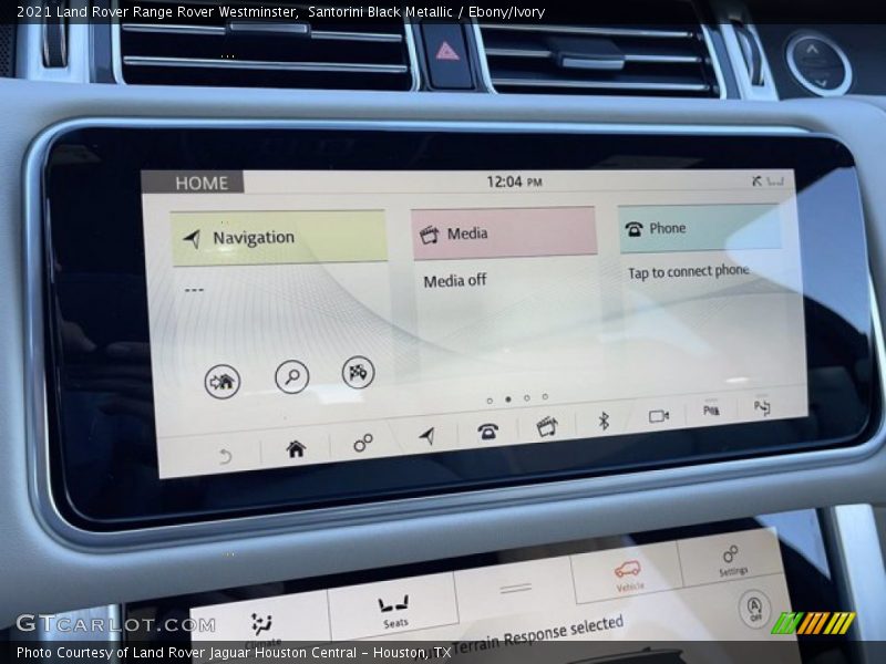 Santorini Black Metallic / Ebony/Ivory 2021 Land Rover Range Rover Westminster