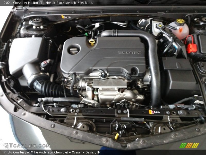 Mosaic Black Metallic / Jet Black 2021 Chevrolet Malibu LT