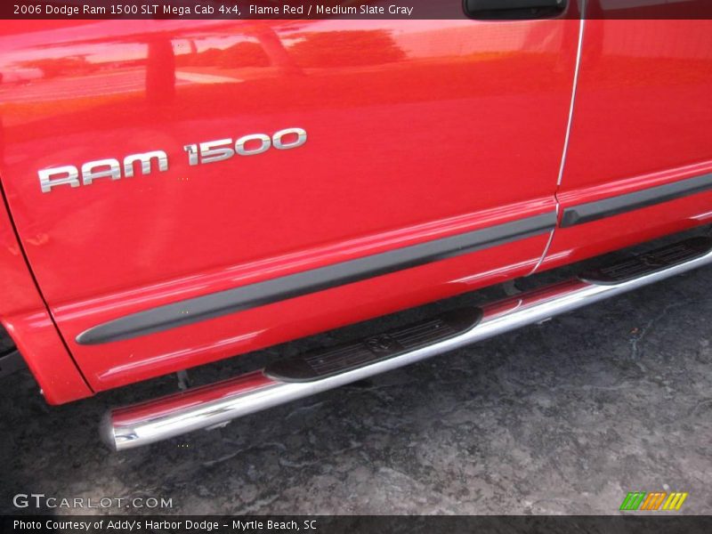 Flame Red / Medium Slate Gray 2006 Dodge Ram 1500 SLT Mega Cab 4x4