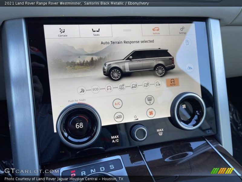 Santorini Black Metallic / Ebony/Ivory 2021 Land Rover Range Rover Westminster