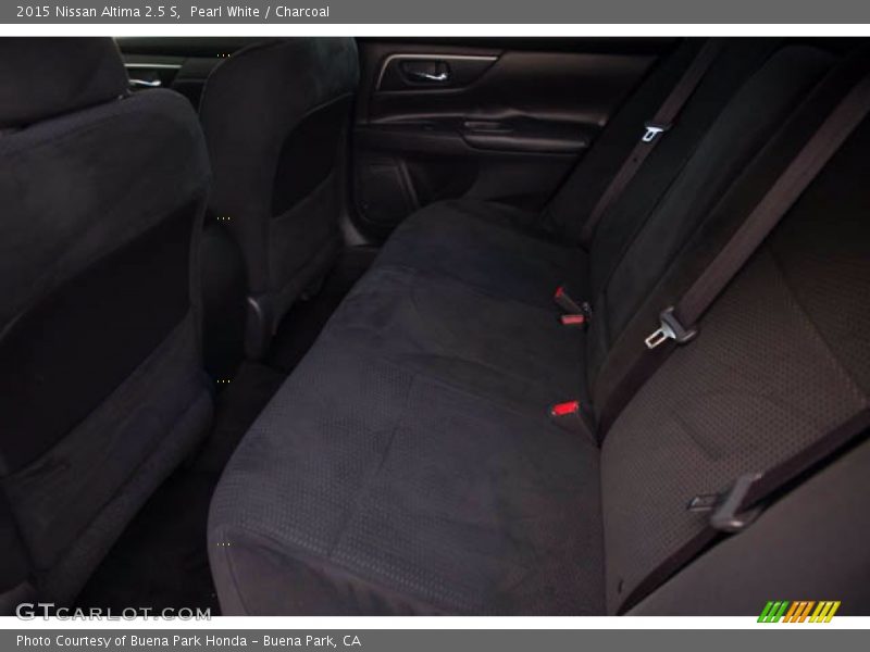 Pearl White / Charcoal 2015 Nissan Altima 2.5 S