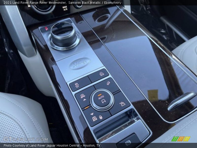 Controls of 2021 Range Rover Westminster