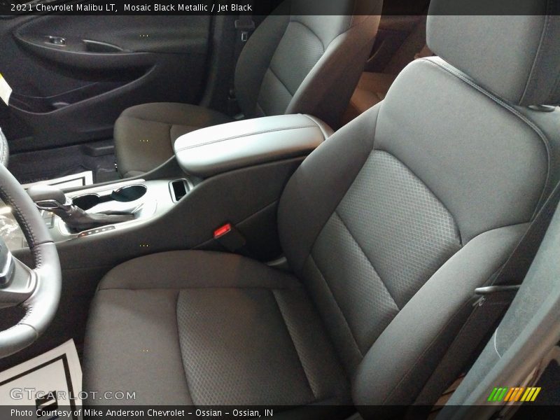 Mosaic Black Metallic / Jet Black 2021 Chevrolet Malibu LT