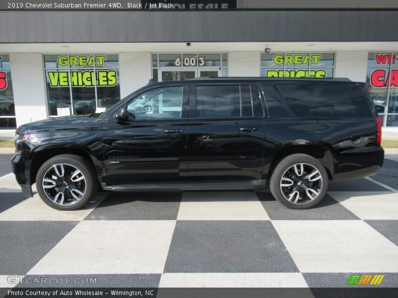 Black / Jet Black 2019 Chevrolet Suburban Premier 4WD