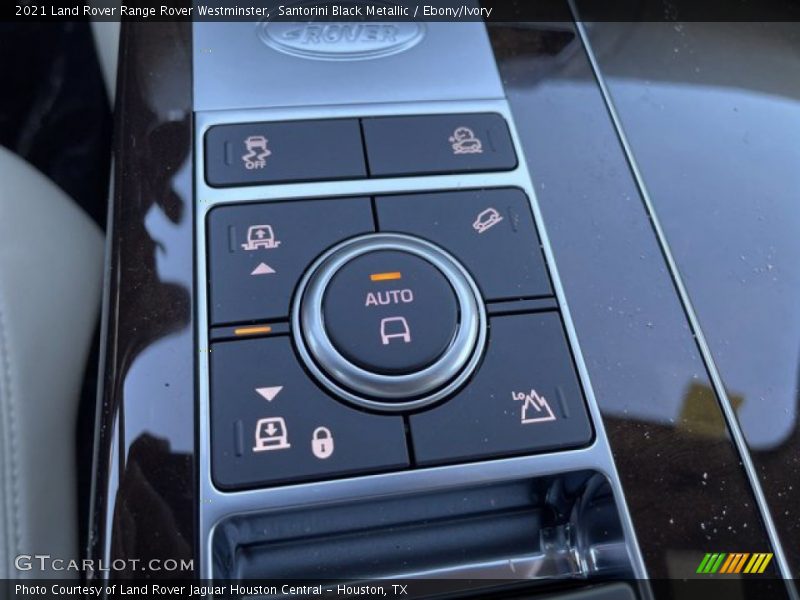Controls of 2021 Range Rover Westminster