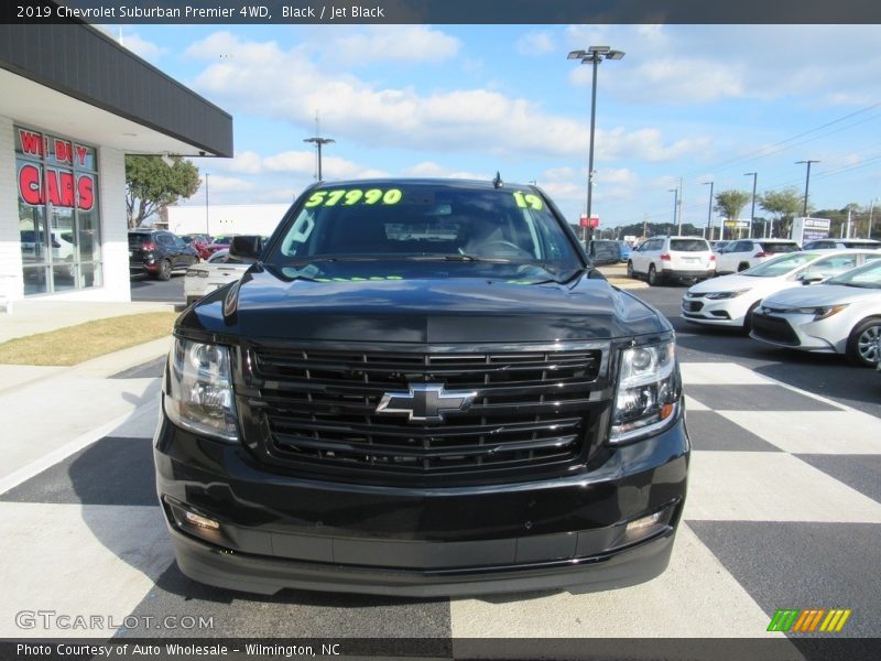 Black / Jet Black 2019 Chevrolet Suburban Premier 4WD
