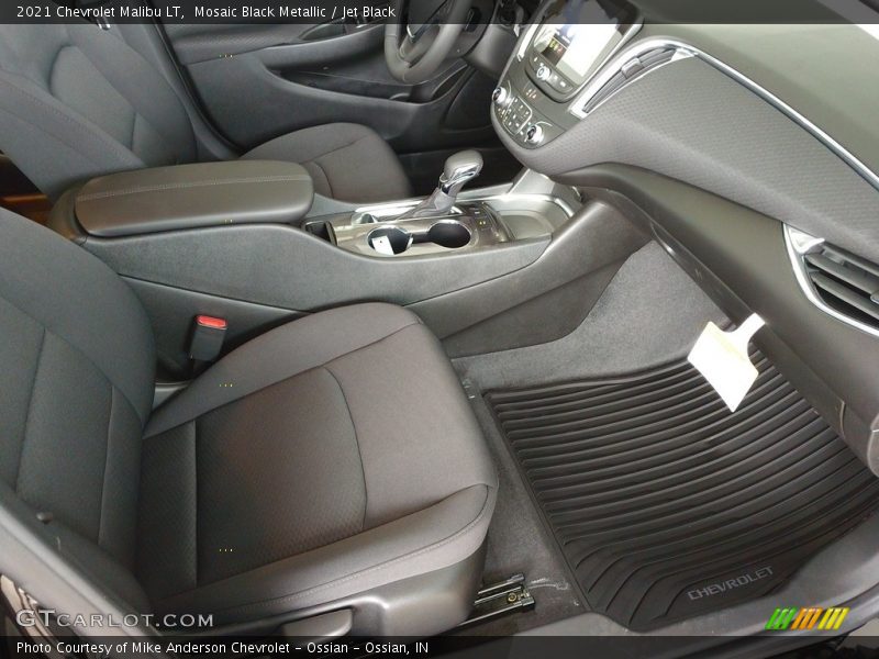 Mosaic Black Metallic / Jet Black 2021 Chevrolet Malibu LT