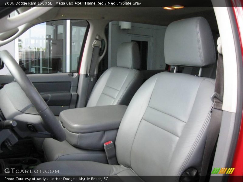 Flame Red / Medium Slate Gray 2006 Dodge Ram 1500 SLT Mega Cab 4x4