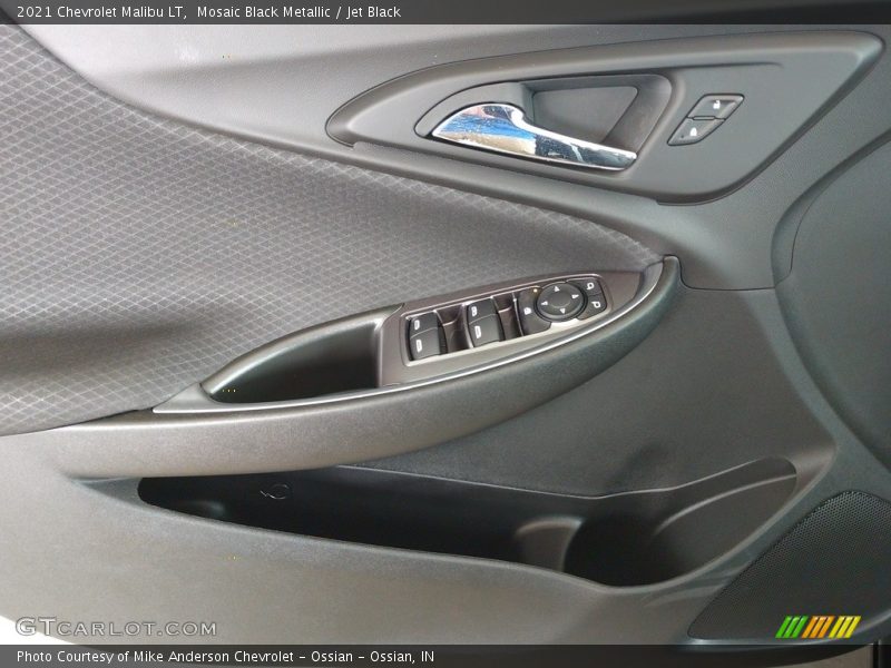 Mosaic Black Metallic / Jet Black 2021 Chevrolet Malibu LT