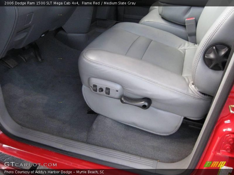 Flame Red / Medium Slate Gray 2006 Dodge Ram 1500 SLT Mega Cab 4x4