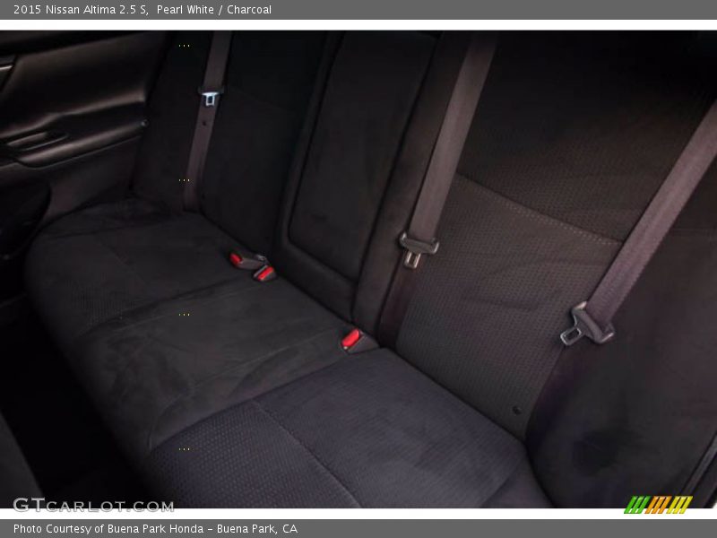 Pearl White / Charcoal 2015 Nissan Altima 2.5 S