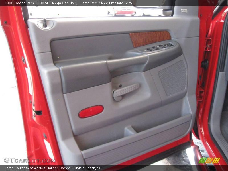 Flame Red / Medium Slate Gray 2006 Dodge Ram 1500 SLT Mega Cab 4x4