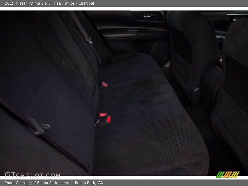 Pearl White / Charcoal 2015 Nissan Altima 2.5 S